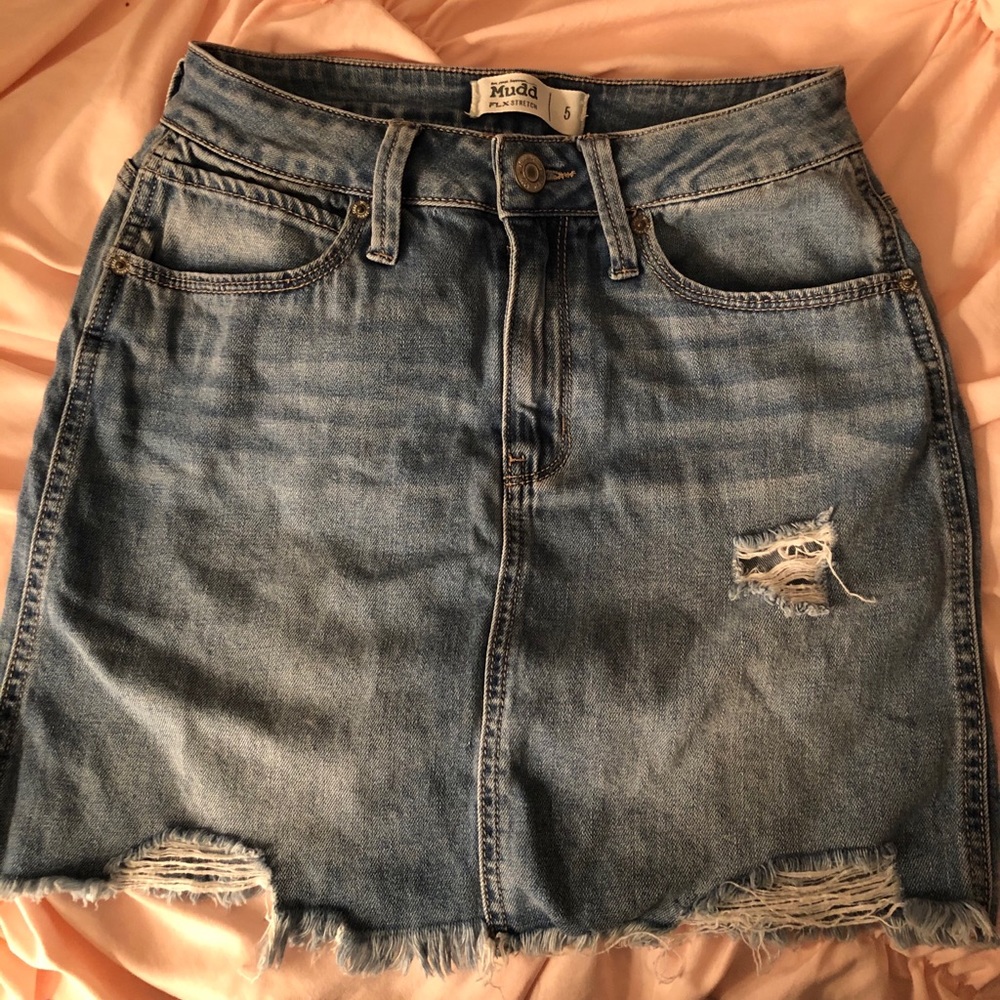 Mudd Jean Skirt